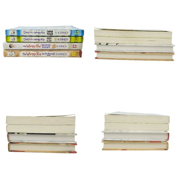 Diary Of A Wimpy Kid Books Paperback Hardcover Jeff Kinney Lot Of 4 - Picture 12 of 12